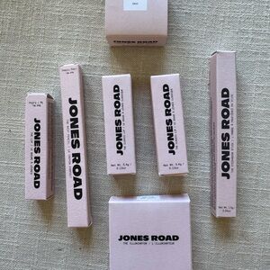 Jones Road Lip Products in Pink Packaging